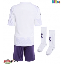 Camiseta Manchester United Visitante Equipación para niños 2025-26 manga corta (+ pantalones cortos)